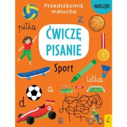 Książka Przedszkolnik malucha. Ćwiczę pisanie. Sport