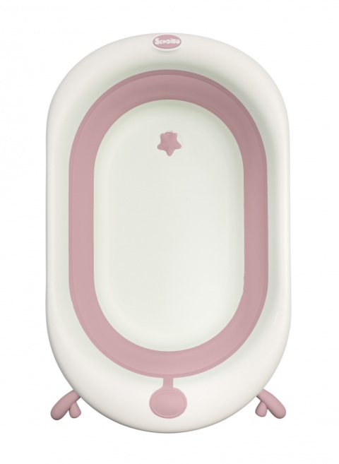 Sensillo turystyczna składana wanienka - POWDER PINK