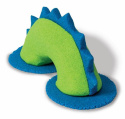 Kinetic Sand Build - piasek konstrukcyjny 2 kolory zielony-niebieski 454g