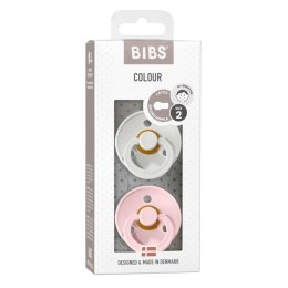 BIBS COLOUR 2-PACK HAZE & BLOSSOM M Smoczek uspokajający kauczuk Hevea