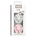 BIBS DE LUX 2-PACK HAZE & BLOSSOM Smoczek uspokajający silikonowy ONE SIZE