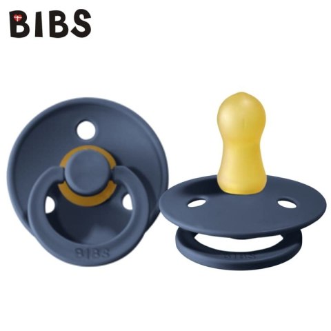 BIBS COLOUR STEEL BLUE S Smoczek uspokajający kauczuk Hevea