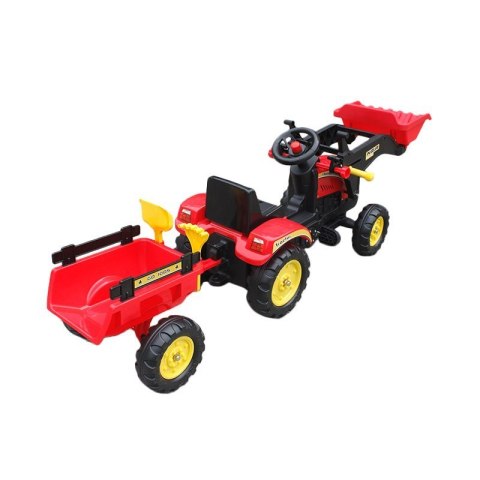 Traktor Z Przyczepką + Akcesoria
