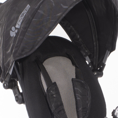 ROCKET Lorelli Bertoni rowerek trójkołowy dla dzieci od 18 m+ do 5 lat max 20 kg, funkcja Balance Bike - Blac&Red