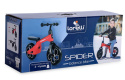 SPIDER Lorelli Bertoni rowerek biegowy dla dzieci od ok. 2 lat do max 20 kg Balance Bike - Black