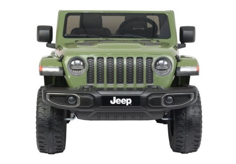 Samochód na akumulator Jeep 6768R zielony