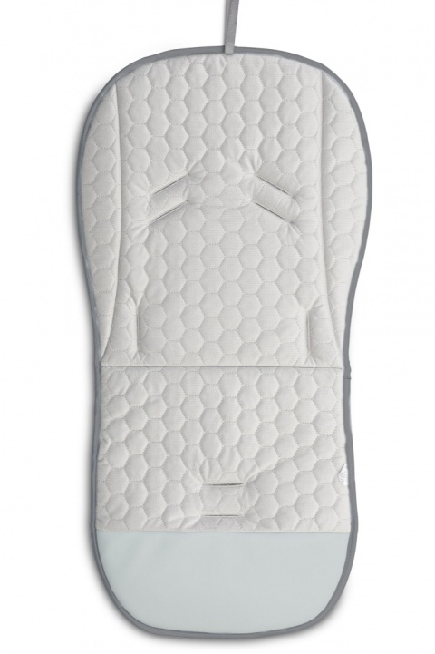 Sensillo Kolorowa Wkładka Velvet do wózka - SZARY GÓRY