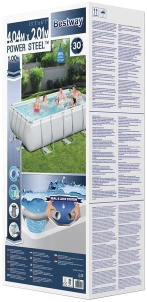 Basen Ogrodowy Stelażowy 404 x 201 x 100 cm Bestway 56441