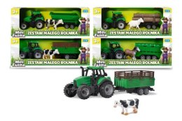 Mini farma Traktor zestaw małego rolnika mix 143663