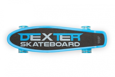 Deskorolka fiszka Toyz zestaw kasku ochraniaczy - DEXTER BLUE