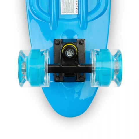 Deskorolka fiszka Toyz zestaw kasku ochraniaczy - DEXTER BLUE