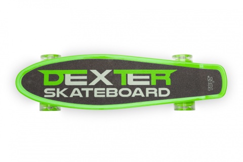 Deskorolka fiszka Toyz zestaw kasku ochraniaczy - DEXTER GREEN