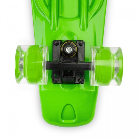 Deskorolka fiszka Toyz zestaw kasku ochraniaczy - DEXTER GREEN