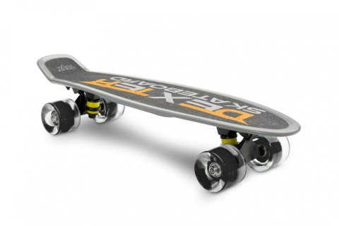 Deskorolka fiszka Toyz zestaw kasku ochraniaczy - DEXTER GREY