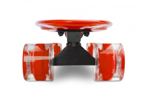 Deskorolka fiszka Toyz zestaw kasku ochraniaczy - DEXTER RED