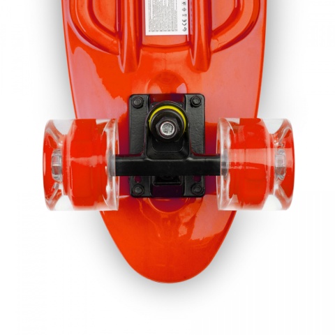 Deskorolka fiszka Toyz zestaw kasku ochraniaczy - DEXTER RED