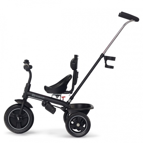 FREEWAY KinderKraft rowerek trójkołowy od 9 miesięcy do 5 lat, obrotowe siedzisko - Grey Melange