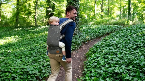 HUGGY Kinderkraft nosidełko dziecięce do 20 kg - Grey