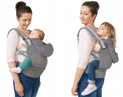 HUGGY Kinderkraft nosidełko dziecięce do 20 kg - Grey