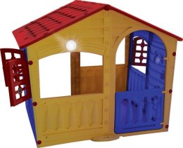 PROMO PalPlay Duży Domek ogrodowy dla dzieci z dzwonkiem i światłem M780 140x111x115h