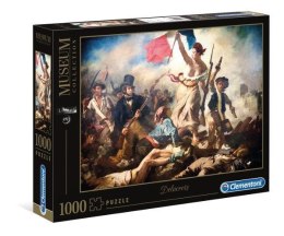 Clementoni Puzzle 1000el Muzeum Delacroix Wolność wiodąca lud na barykady 39549
