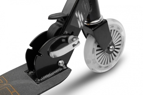 Tauro + kask i ochraniacze TOYZ – Hulajnoga dwukołowa do 100 kg - Black