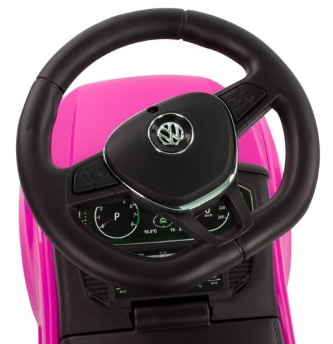 Jeździk dla rocznego dziecka Volkswagen T-Roc różowy