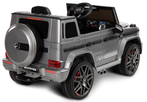 Mercedes AMG G63 Silver Pojazd akumulatorowiec - TOYZ by Caretero