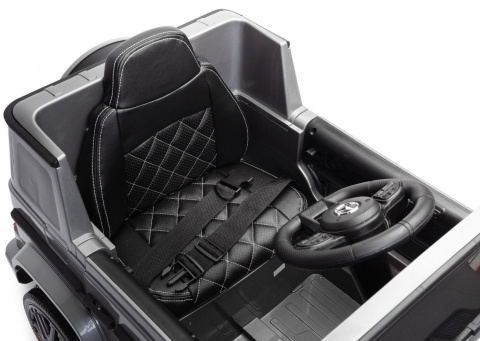 Mercedes AMG G63 Silver Pojazd akumulatorowiec - TOYZ by Caretero