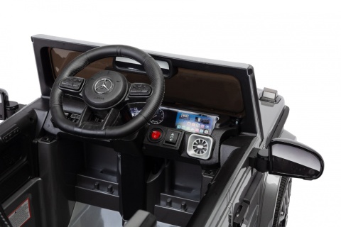 Mercedes AMG G63 Silver Pojazd akumulatorowiec - TOYZ by Caretero