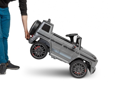 Mercedes AMG G63 Silver Pojazd akumulatorowiec - TOYZ by Caretero