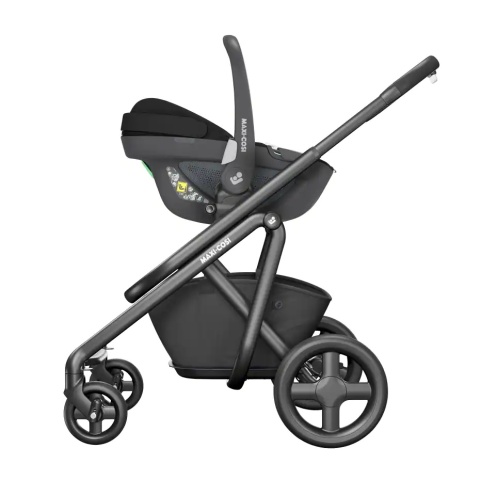 Pebble 360 i-Size Maxi Cosi obrotowy fotelik samochodowy od urodzenia do ok. 12 miesiąca życia 40 cm do 83 cm - Essential Black