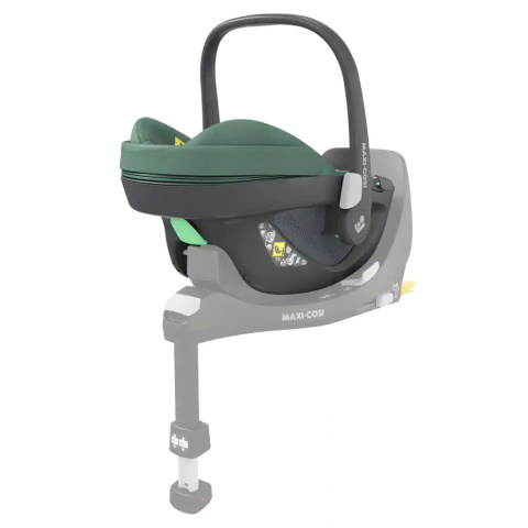 Pebble 360 i-Size Maxi Cosi obrotowy fotelik samochodowy od urodzenia do ok. 12 miesiąca życia 40 cm do 83 cm - Essential Green