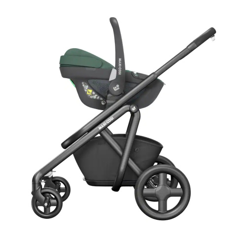 Pebble 360 i-Size Maxi Cosi obrotowy fotelik samochodowy od urodzenia do ok. 12 miesiąca życia 40 cm do 83 cm - Essential Green