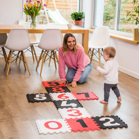 Baby Ono Puzzle piankowe 10 szt. cyfry 274/04