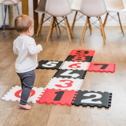 Baby Ono Puzzle piankowe 10 szt. cyfry 274/04