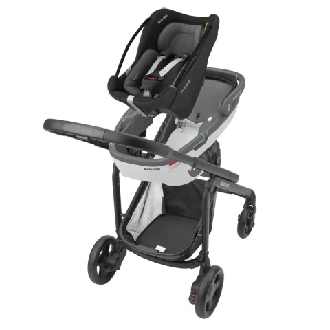 CORAL 360 I-Size Maxi-Cosi obrotowy fotelik samochodowy 0-12 kg - Essential Black