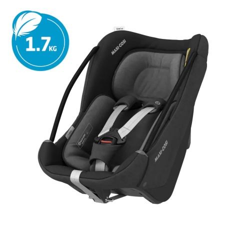 CORAL 360 I-Size Maxi-Cosi obrotowy fotelik samochodowy 0-12 kg - Essential Black