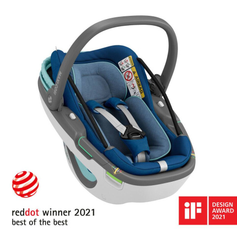 CORAL 360 I-Size Maxi-Cosi obrotowy fotelik samochodowy 0-12 kg - Essential Blue