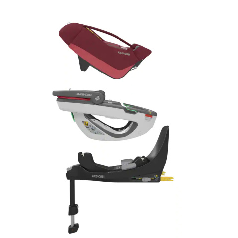 CORAL 360 I-Size Maxi-Cosi obrotowy fotelik samochodowy 0-12 kg - Essential Red