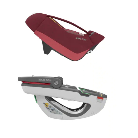 CORAL 360 I-Size Maxi-Cosi obrotowy fotelik samochodowy 0-12 kg - Essential Red