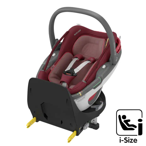 CORAL 360 I-Size Maxi-Cosi obrotowy fotelik samochodowy 0-12 kg - Essential Red