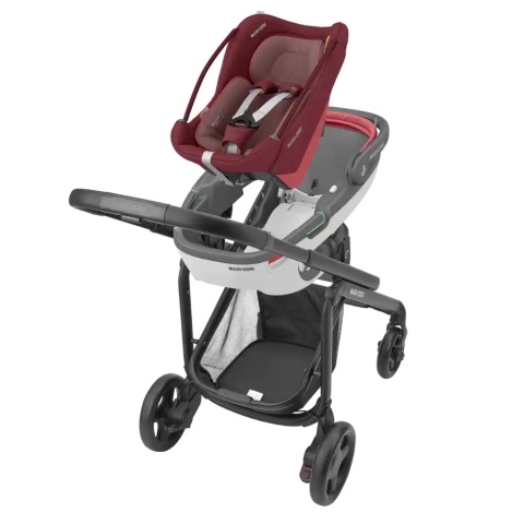 CORAL 360 I-Size Maxi-Cosi obrotowy fotelik samochodowy 0-12 kg - Essential Red