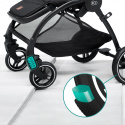 EVOLUTION COCOON 2w1 Kinderkraft wózek wielofunkcyjny z miękką gondolą - Platinum Grey