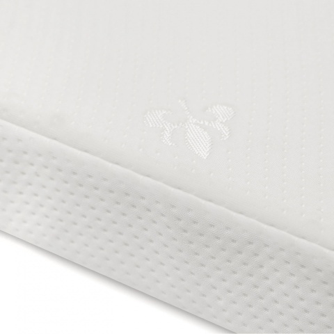 Kinderkraft Łóżeczko Drewniane LUNKY GREY z materacem 120x60