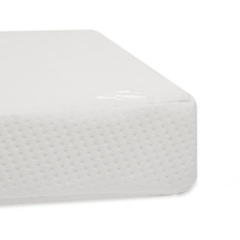 Kinderkraft Łóżeczko Drewniane LUNKY GREY z materacem 120x60