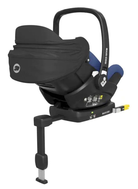MARBLE Maxi-Cosi Rozkładany fotelik samochodowy I-Size 0-13 kg z bazą isofix - ESSENTIAL BLUE