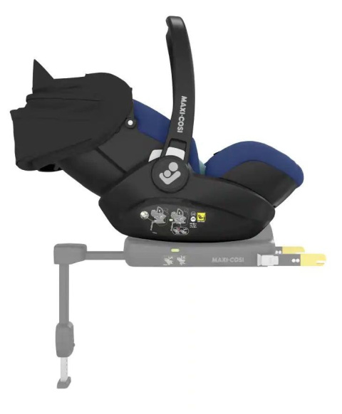 MARBLE Maxi-Cosi Rozkładany fotelik samochodowy I-Size 0-13 kg z bazą isofix - ESSENTIAL BLUE