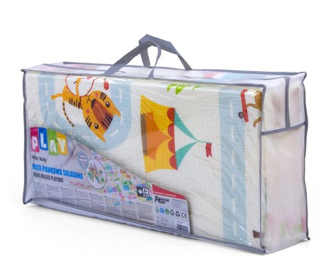 Mata piankowa składana Play Happy Zoo T1