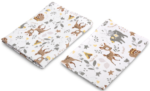 POŚCIEL 2-EL. 100X135 cm Sensillo - LEŚNA PRZYGODA